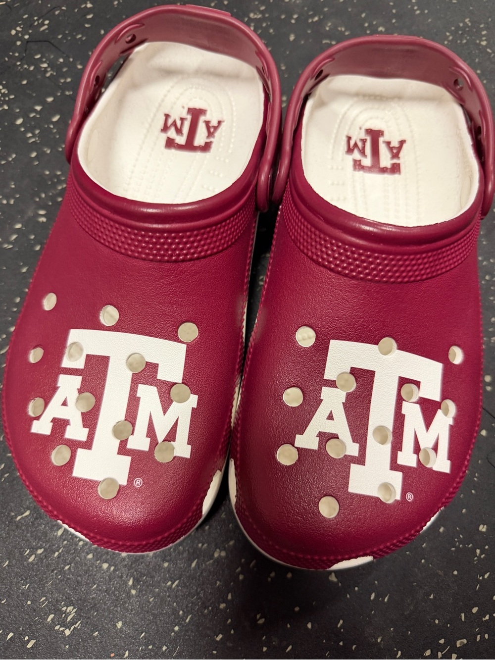 Brand New Texas A&M Maroon Crocs